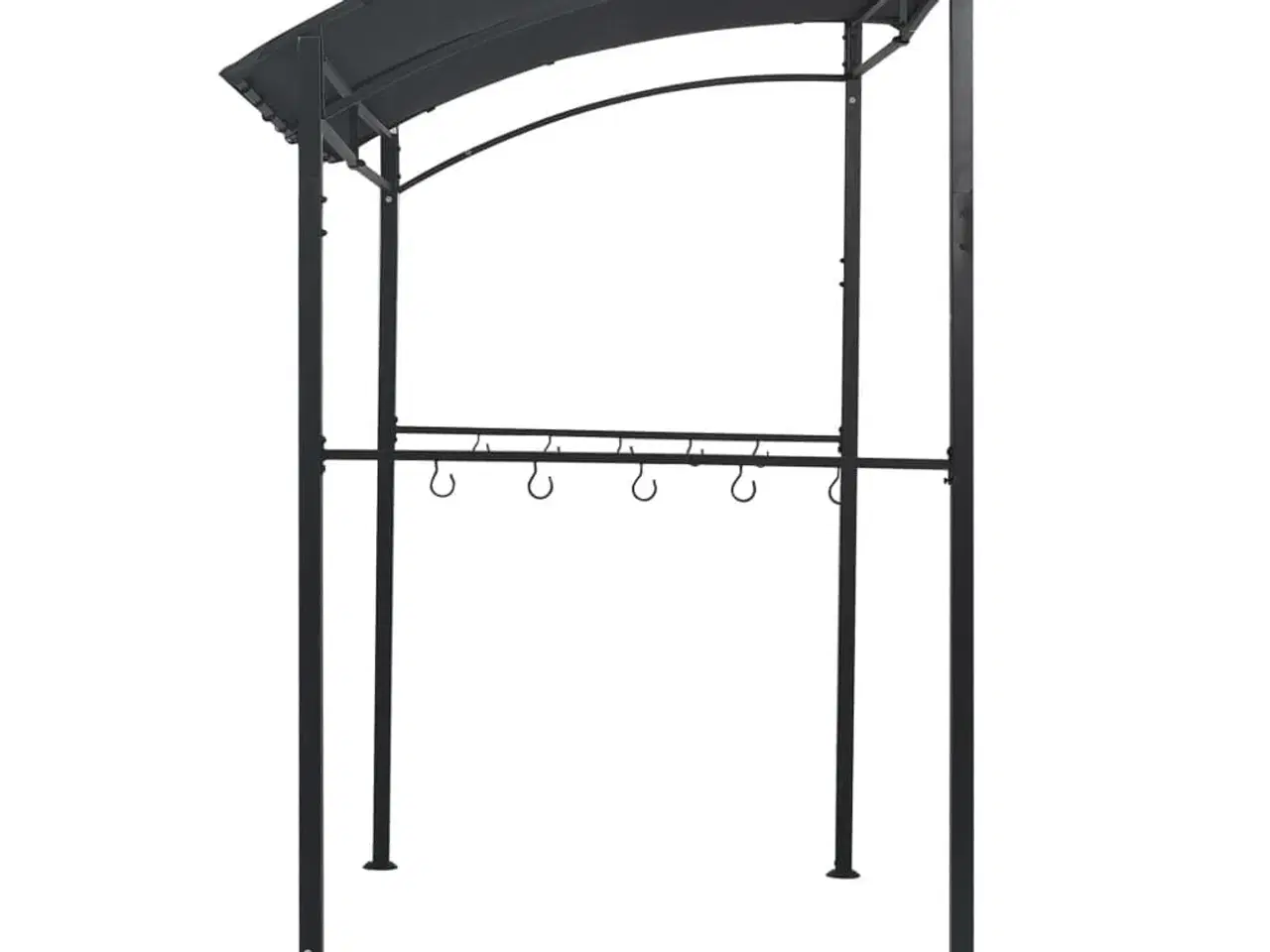 Billede 5 - Grillpavillon 215x150x220 cm stål antracitgrå