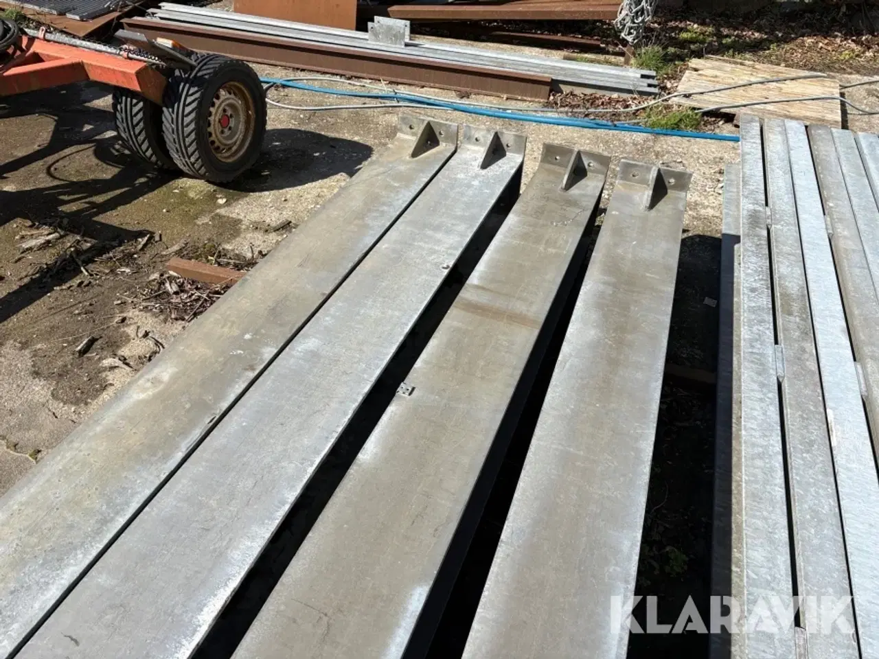 Billede 5 - Stålstolper 4 styk