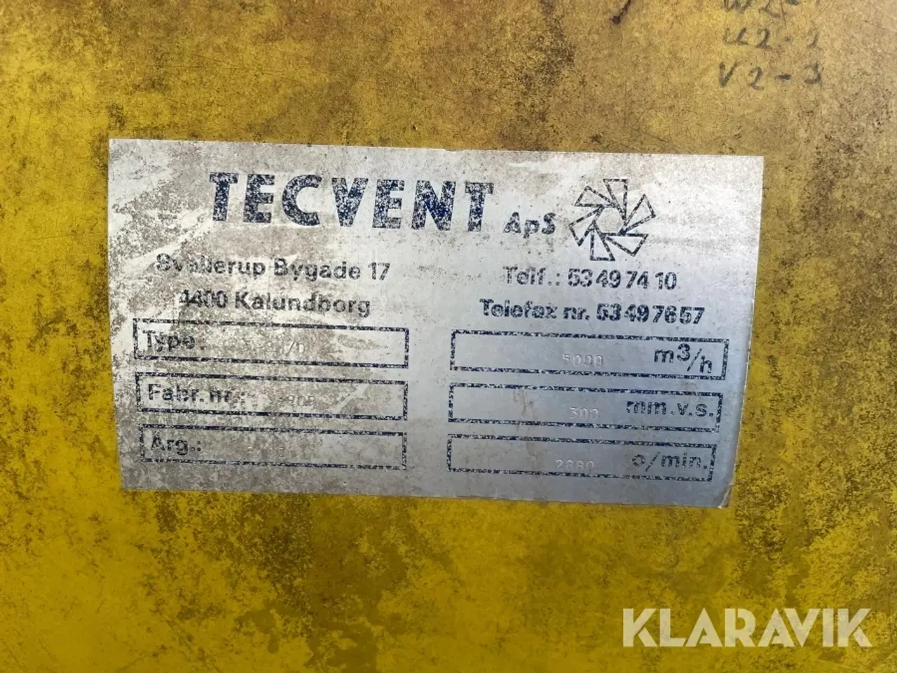 Billede 9 - Ventilation Tecvent 045-SM/d