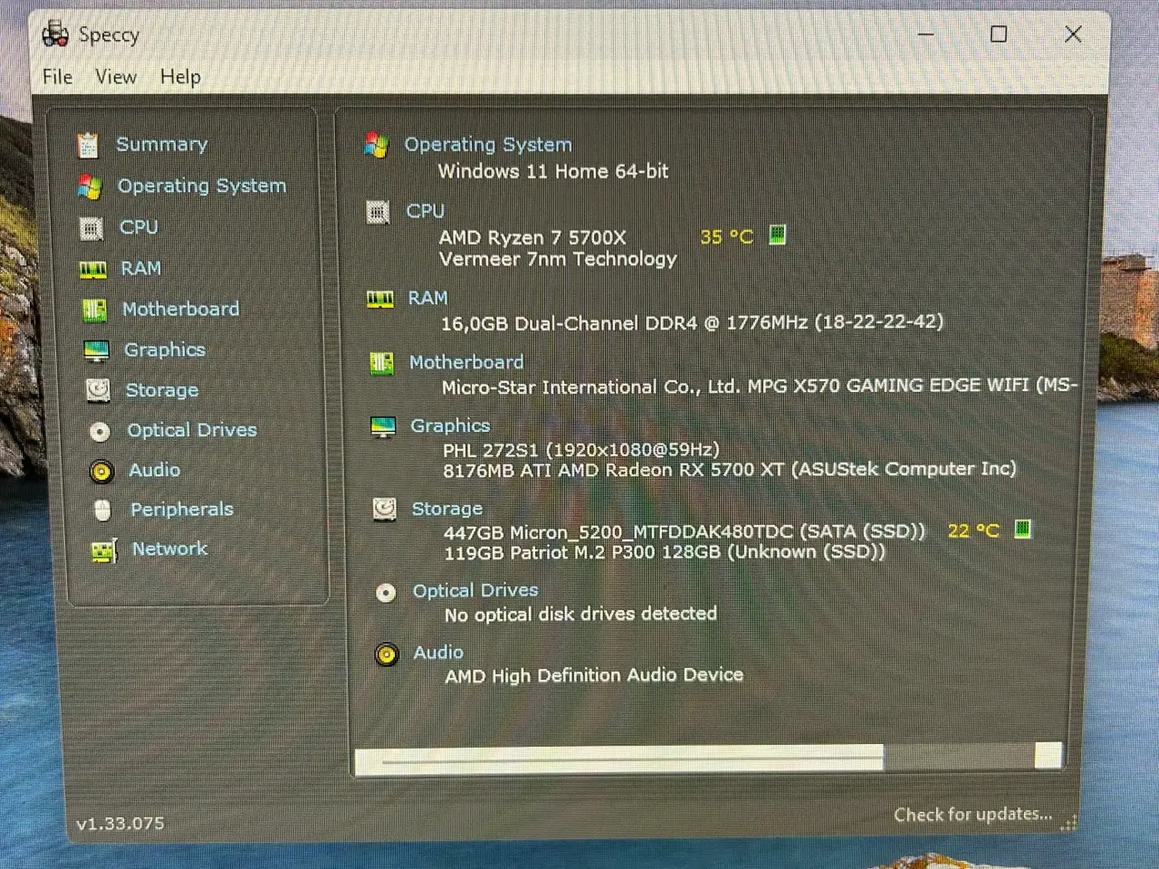 Billede 7 - GAMING PC – Ryzen 7 5700X • RX 5700 XT • 16GB DDR4