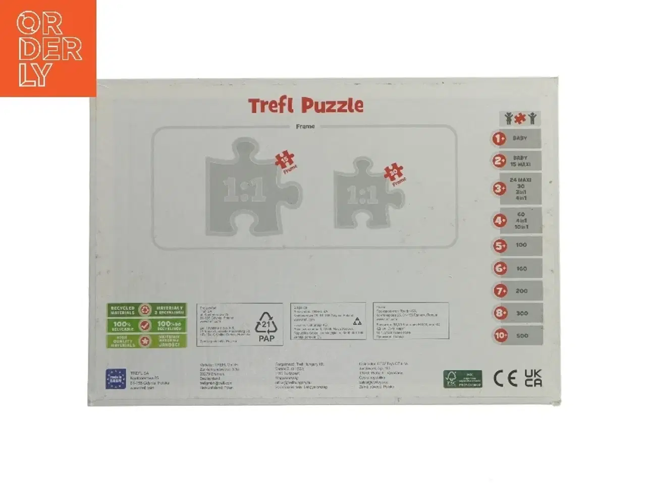 Billede 3 - Paw Patrol puslespil med 15 brikker fra Paw Patrol (str. 15 brikker cm)