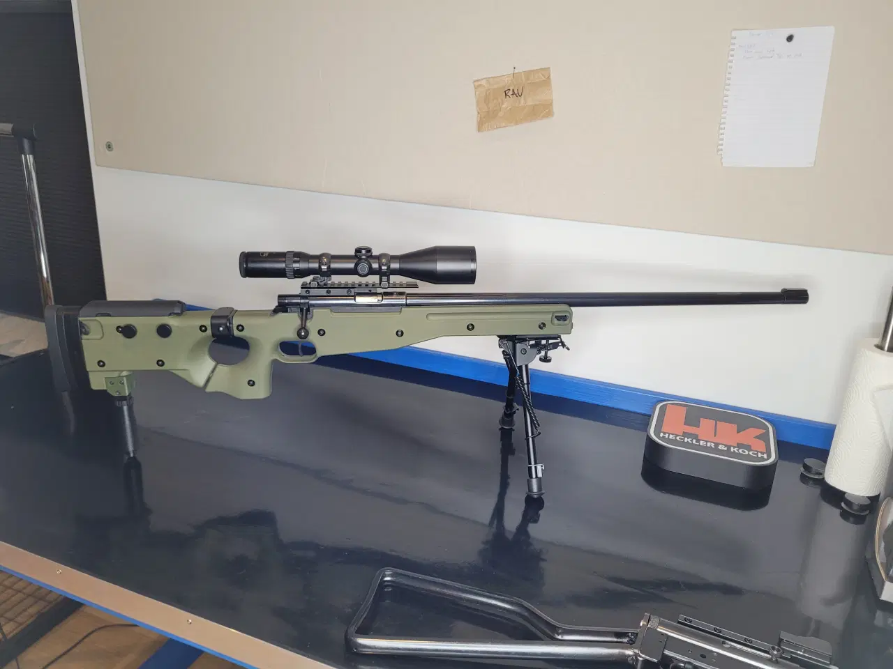 Billede 2 - Anschütz match 54 i custom skæfte