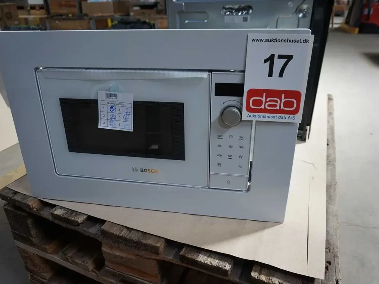Billede 4 - Bosch BFL623MW3 Mikroovn til indbygning Hvid