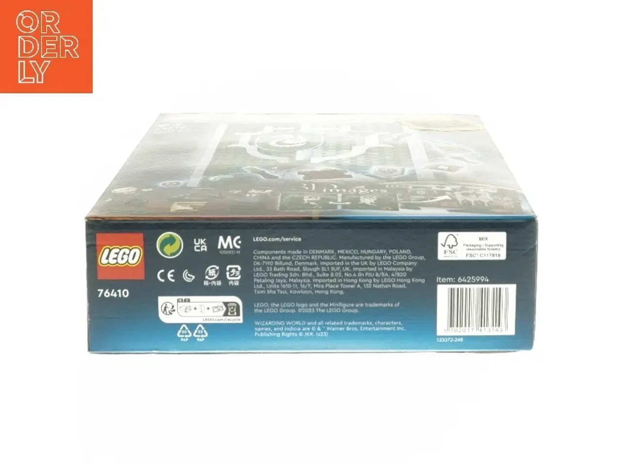 Billede 2 - LEGO Harry Potter Slytherin House Banner fra Lego (str. 26x6x19 cm)