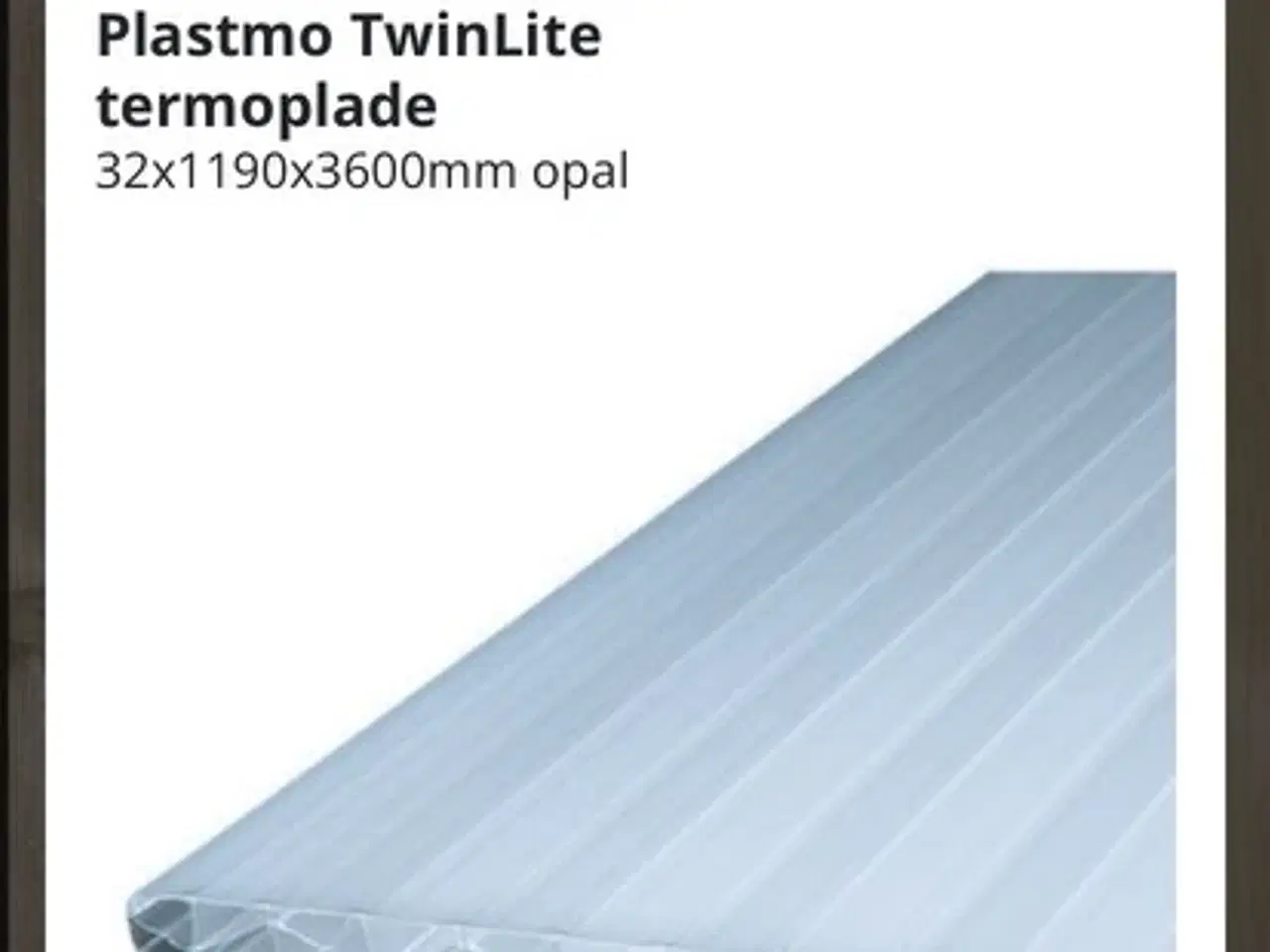 Billede 1 - Termoplader Plastmo Twinlite 