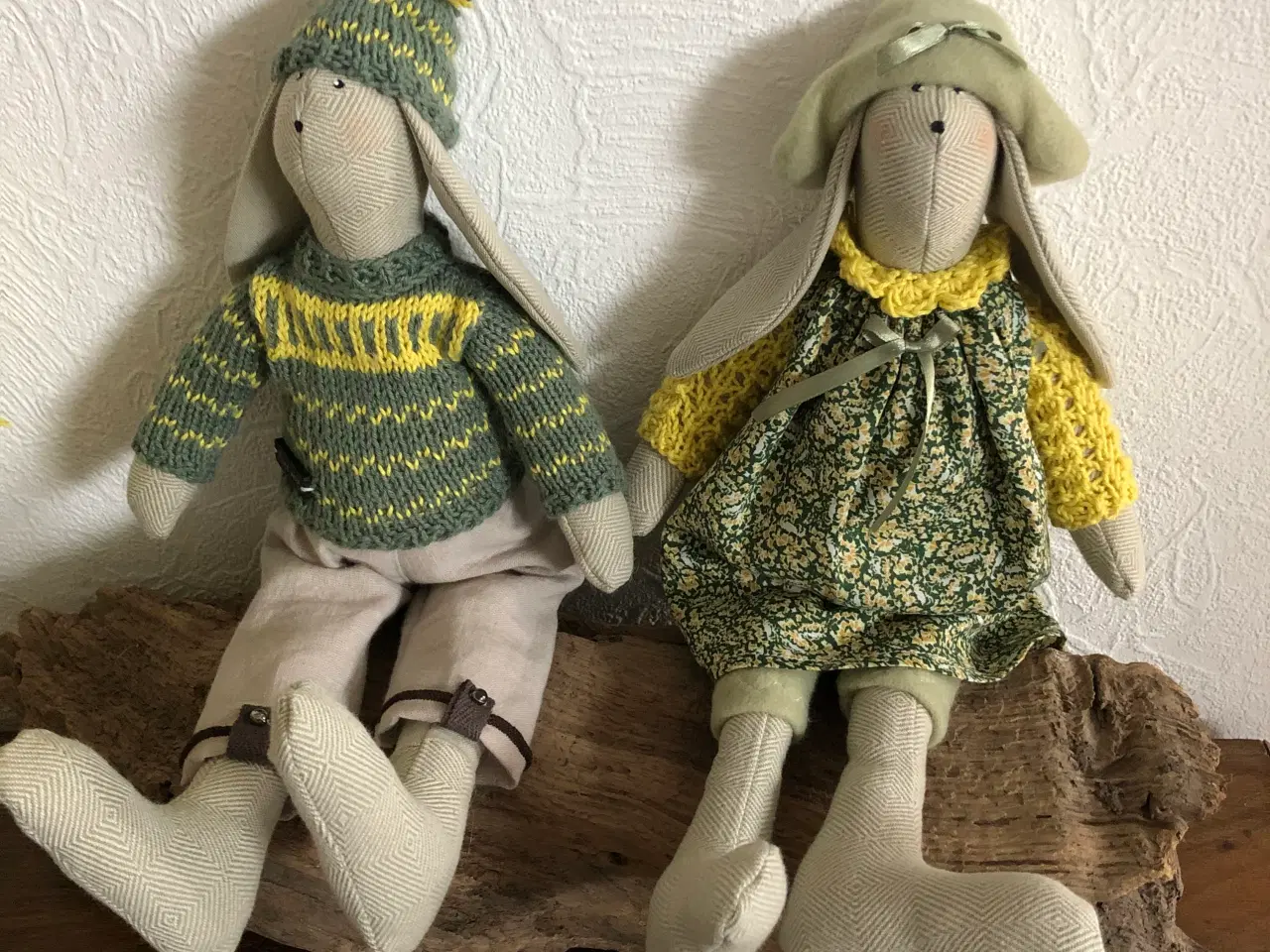 Billede 7 - Påskehare sæt i stof