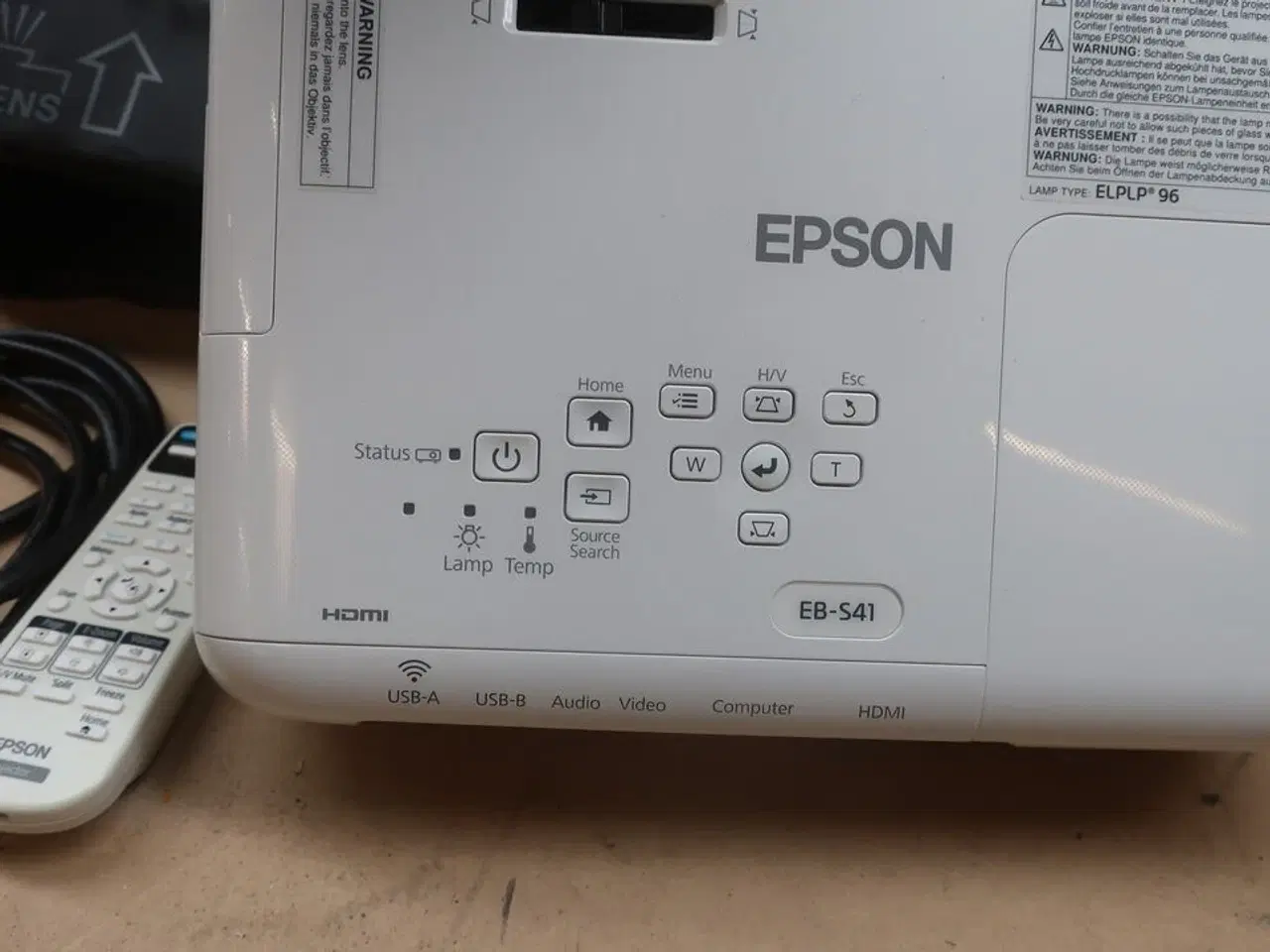 Billede 4 - Projector EPSON H842B