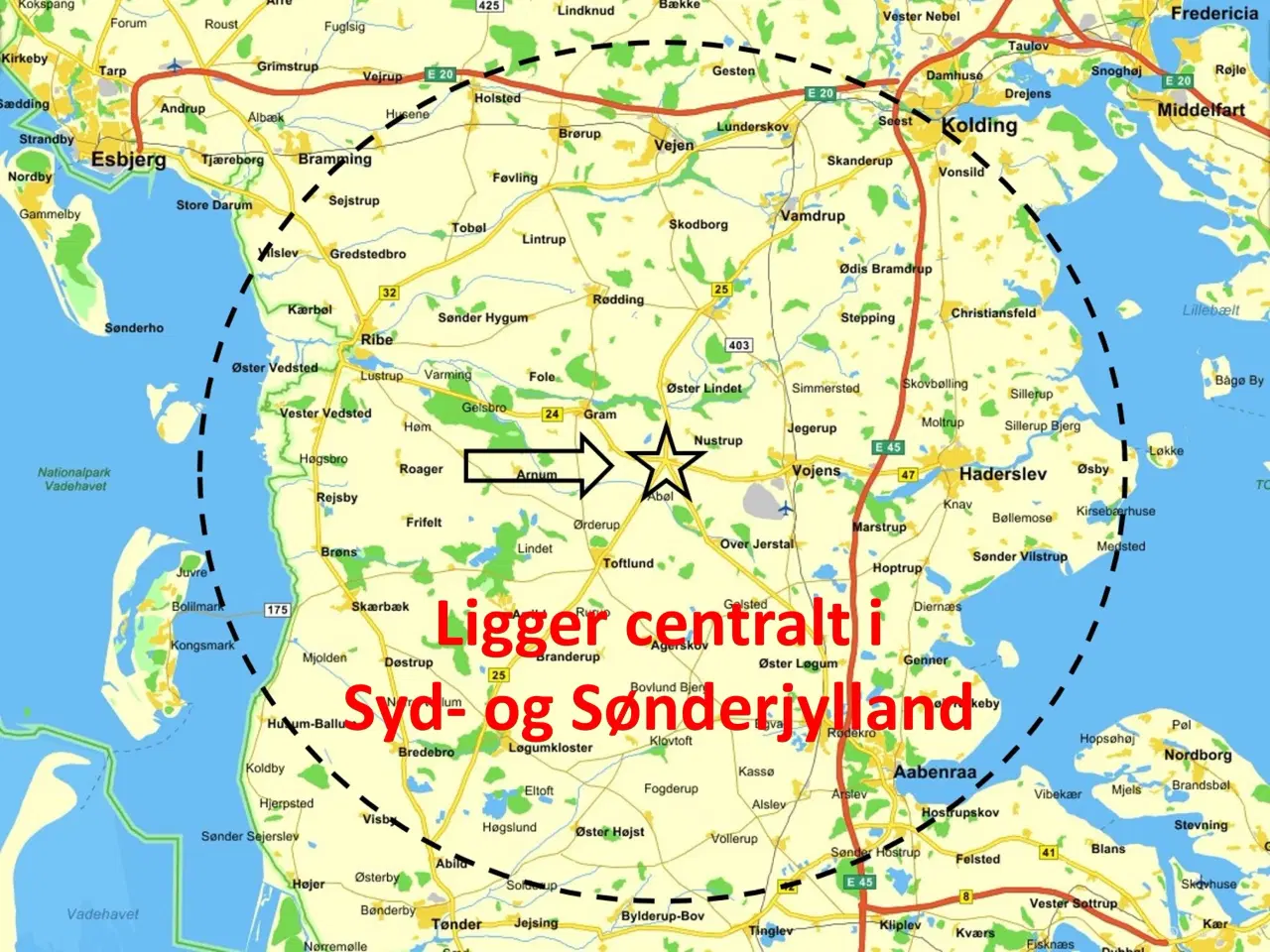 Billede 3 - Billigt fjernlager centralt i syd- og Sønderjylland ved stort trafik knudepunkt