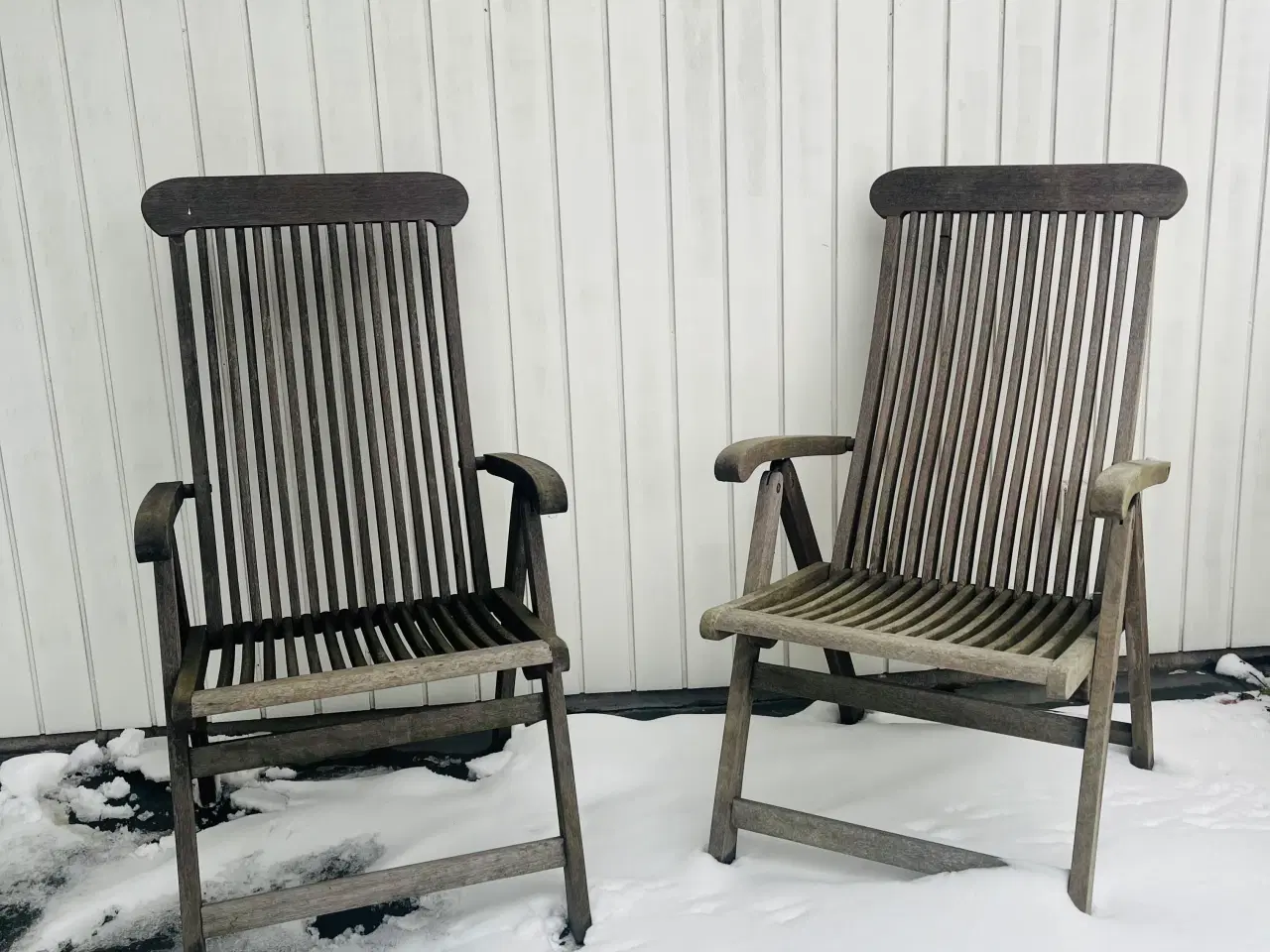 Billede 1 - Havestole i teak