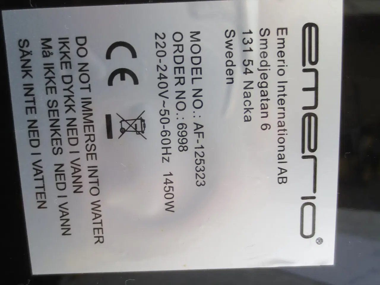 Billede 6 - 1 stk EMERIO Smart Fryer 