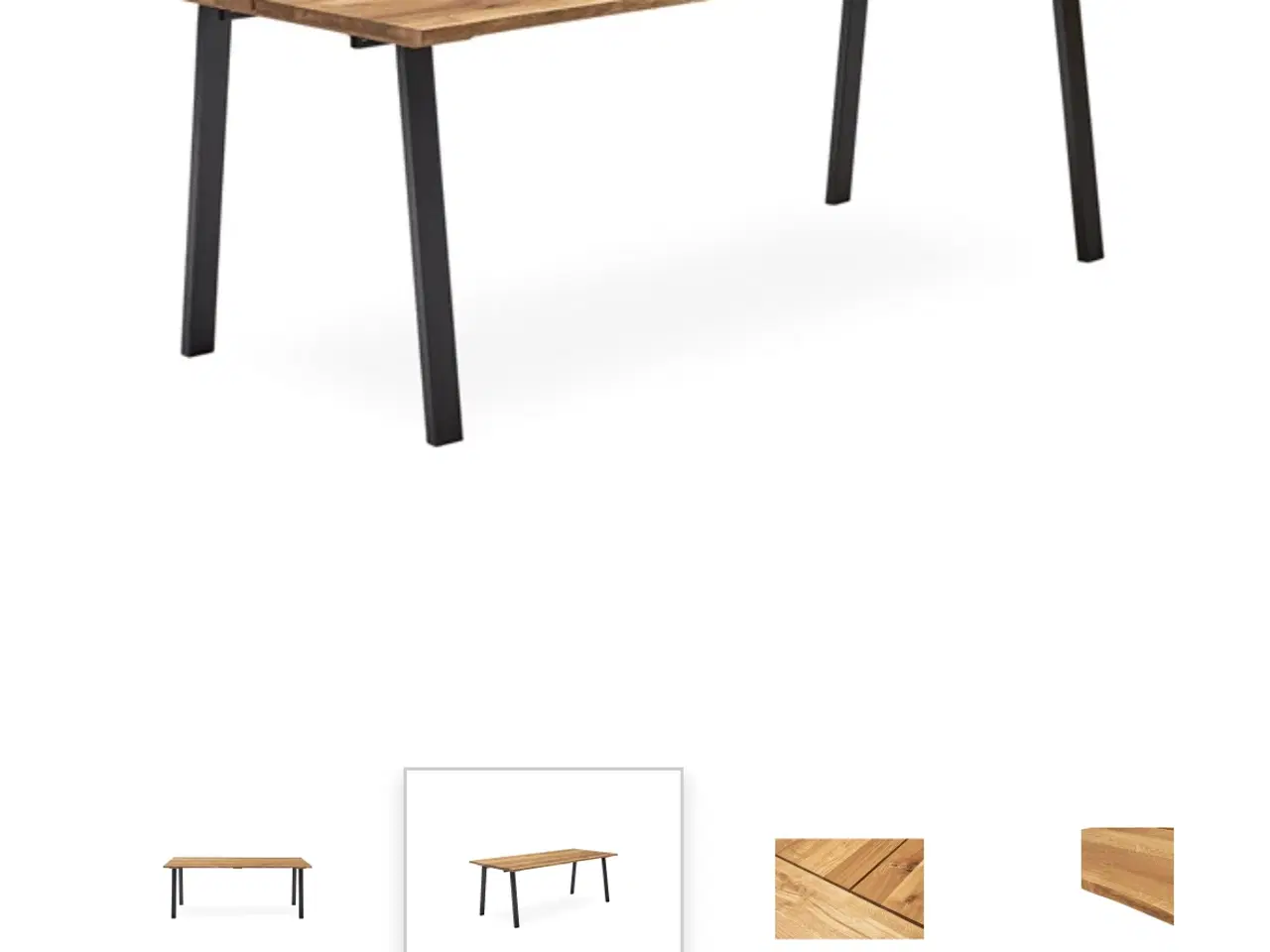 Billede 4 - Massivt planke spisebord fra Ilva 