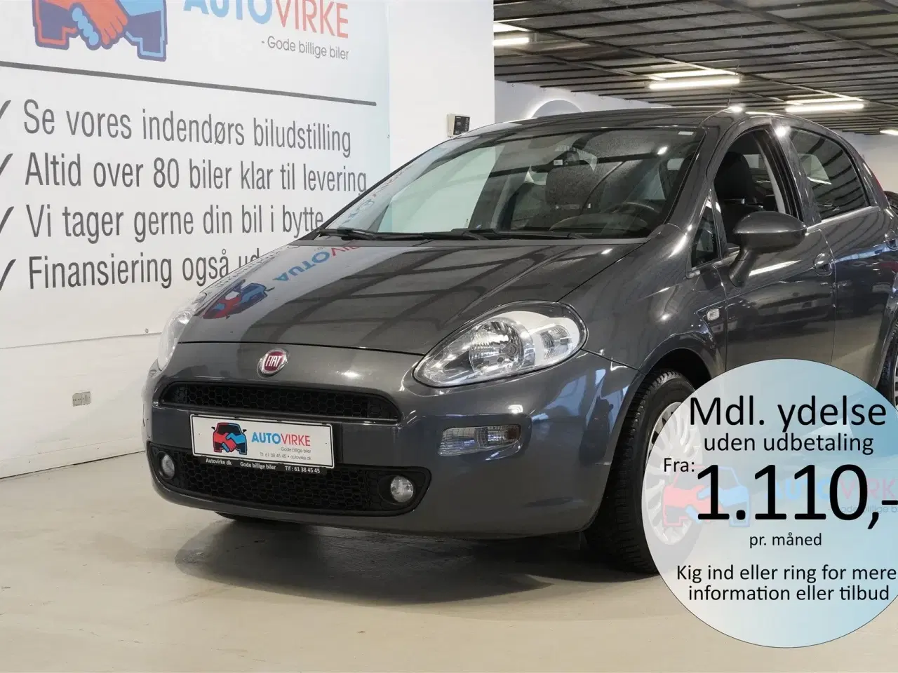 Billede 1 - Fiat Punto 0,9 TwinAir Turbo Easy 100HK 5d