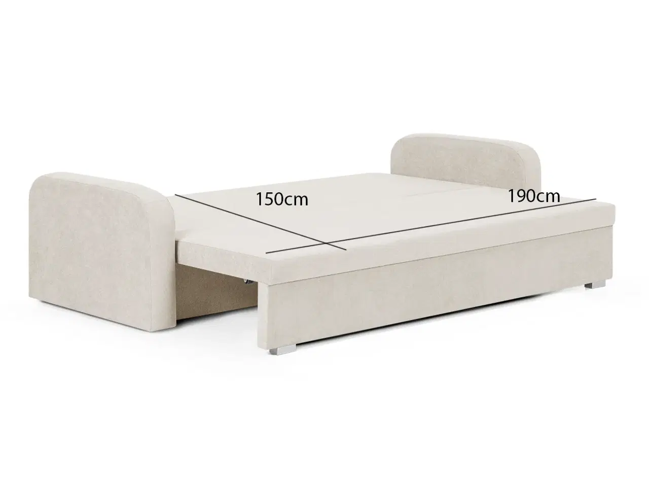 Billede 9 - 3-per.  sofa med sovefunktion BERLIN