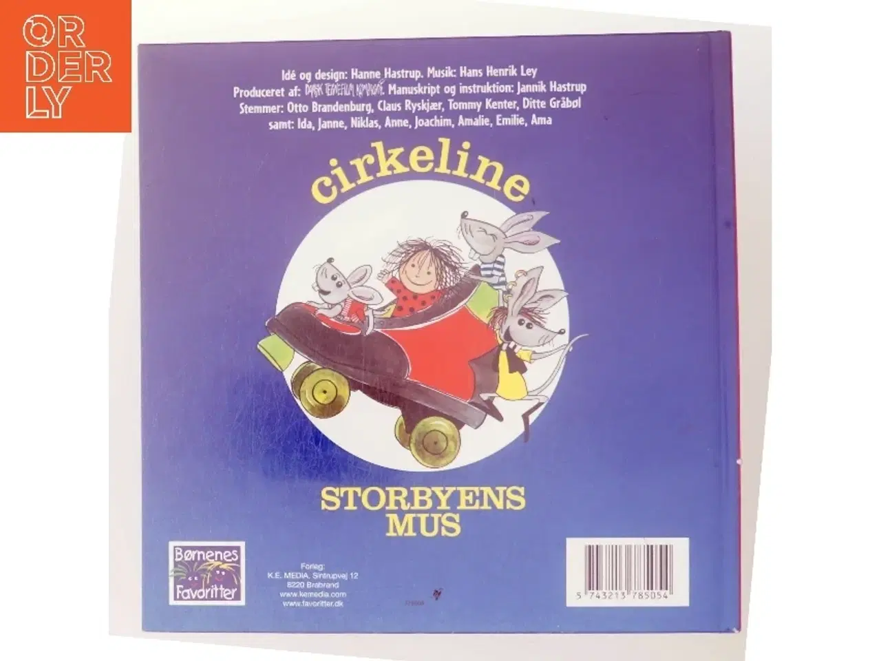 Billede 3 - Cirkeline: Storbyens Mus af Hanne Hastrup (Bog)