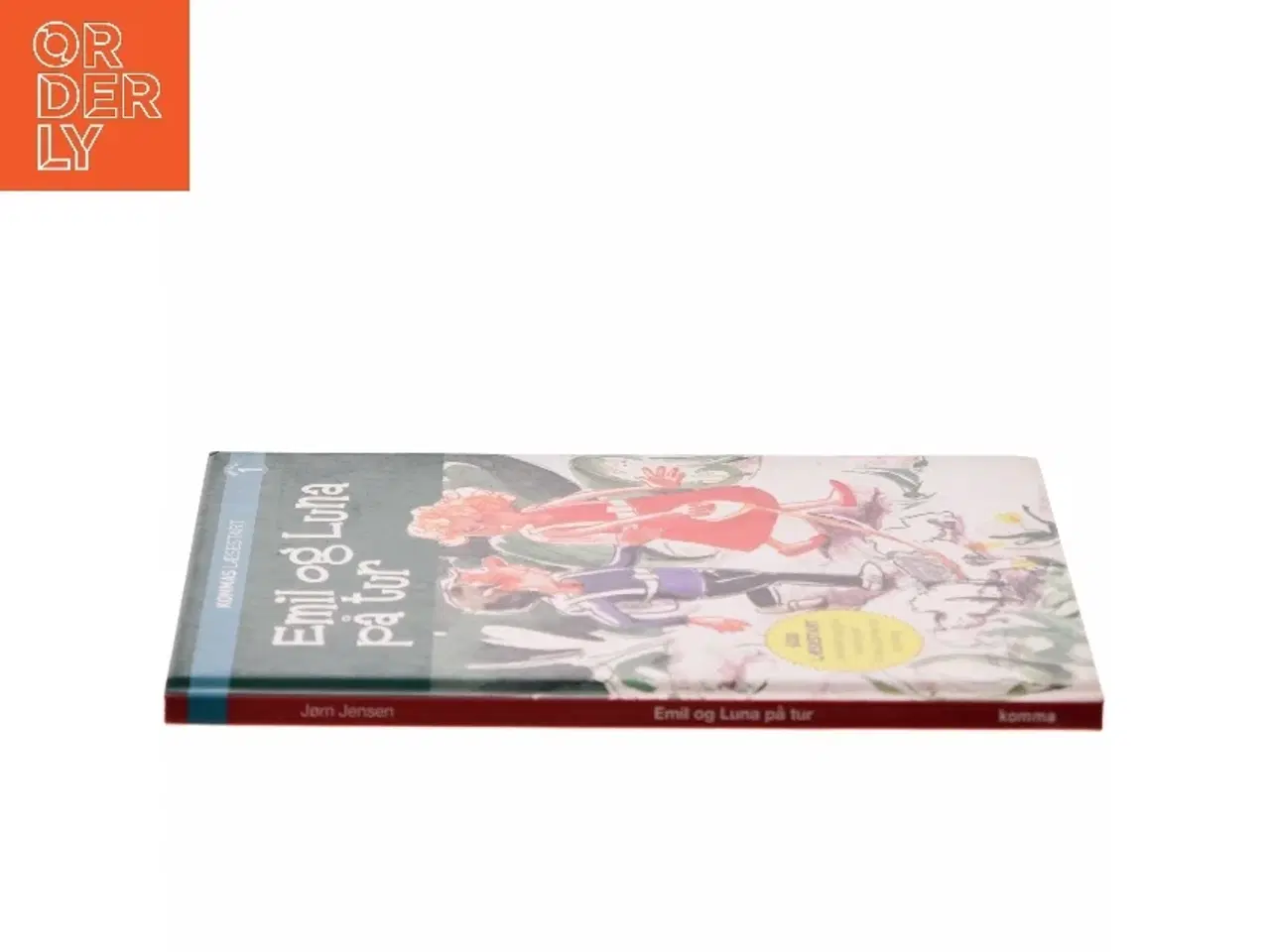 Billede 2 - Emil og Luna på tur - Kommas læsestart af Jørn Jensen (Bog)