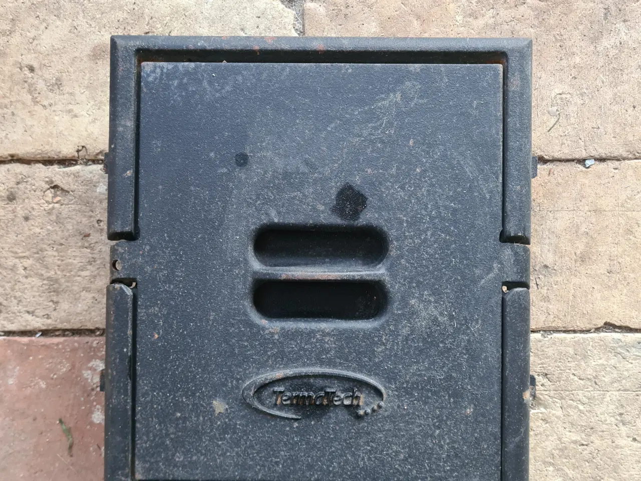 Billede 2 - Renselem, dobbelt. I støbejern