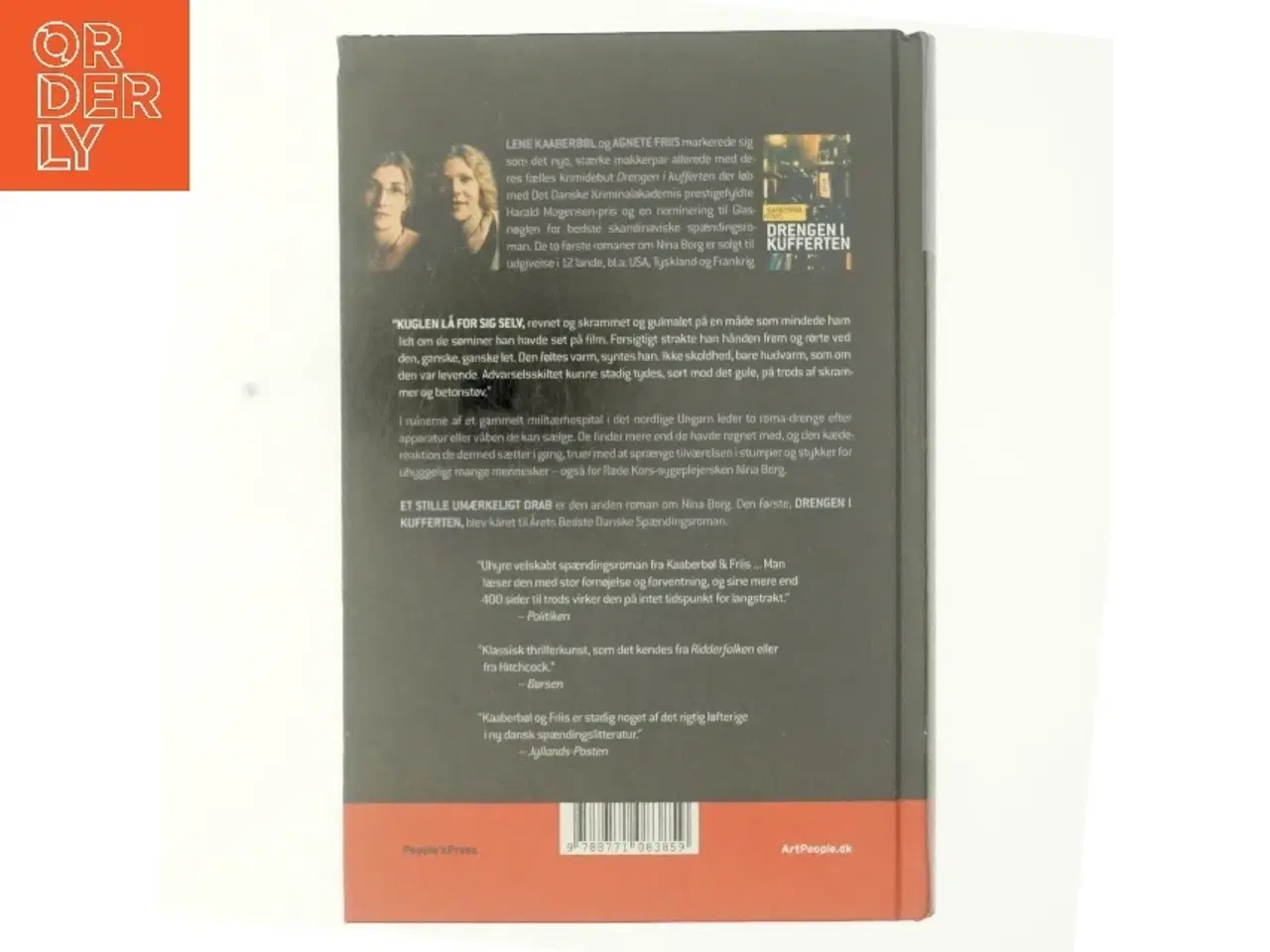 Billede 3 - Et stille umærkeligt drab af Lene Kaaberbøl, Agnete Friis (Bog)