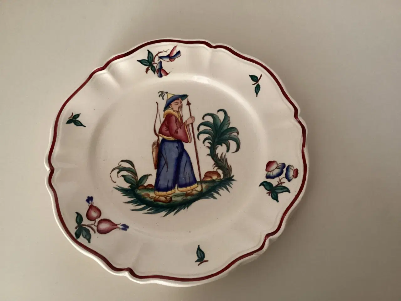 Billede 1 - Retro frokost tallerkner