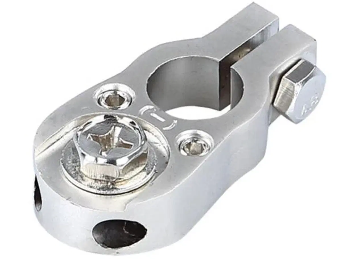 Billede 1 - ACV batteri minus pol 2x10mm2 sølv