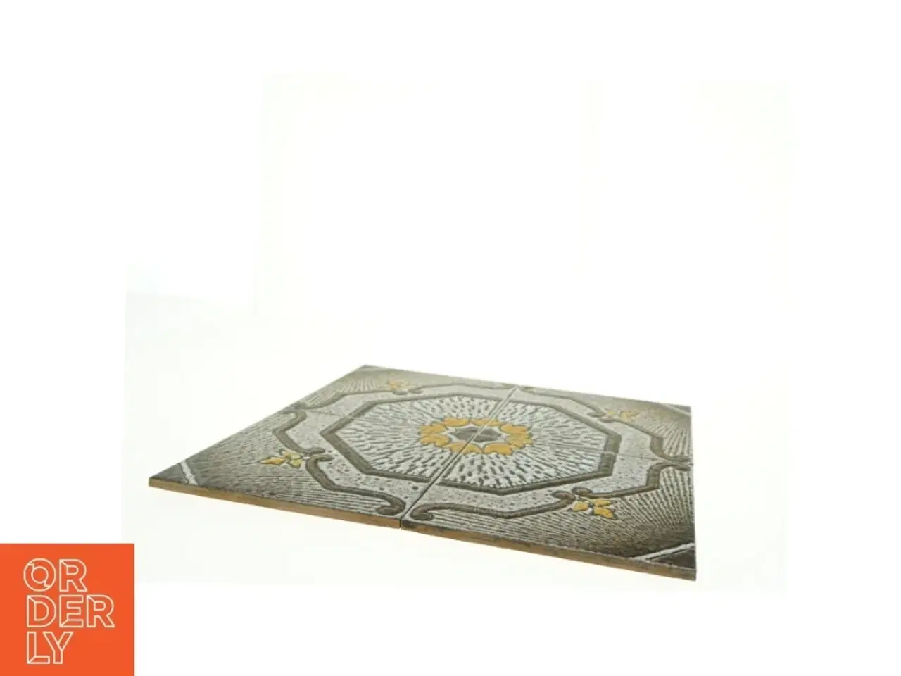 Billede 4 - 24 stk. Italienske Vintage Keramik fliser med retro mønster (str. 20 x 20 cm)