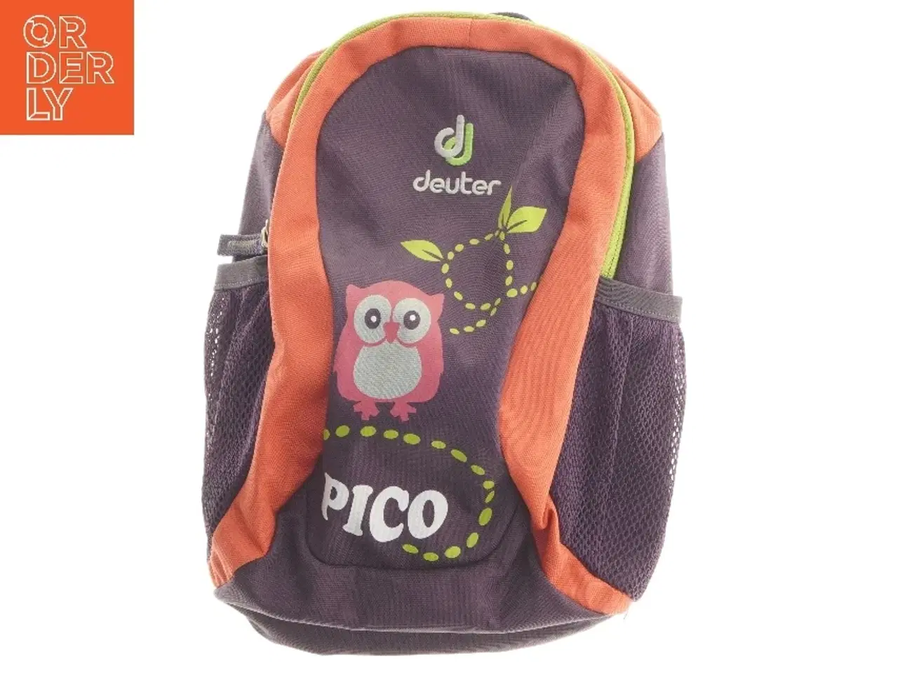 Billede 1 - Børne rygsæk med uglemotiv fra Deuter (str. 29x22 cm)