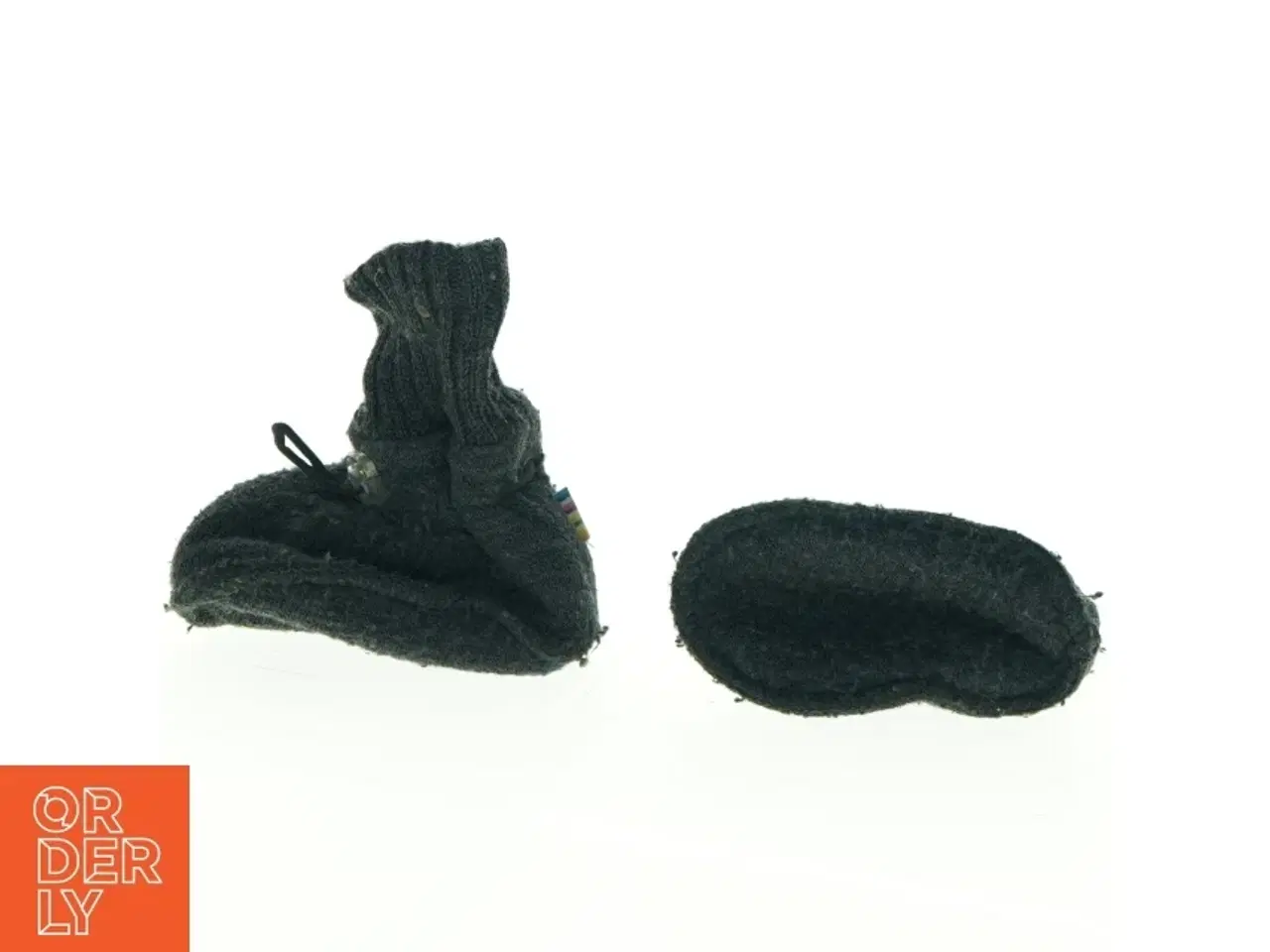 Billede 4 - Strikkede tøfler fra Melton (str. Udvendig sal 11 cm)