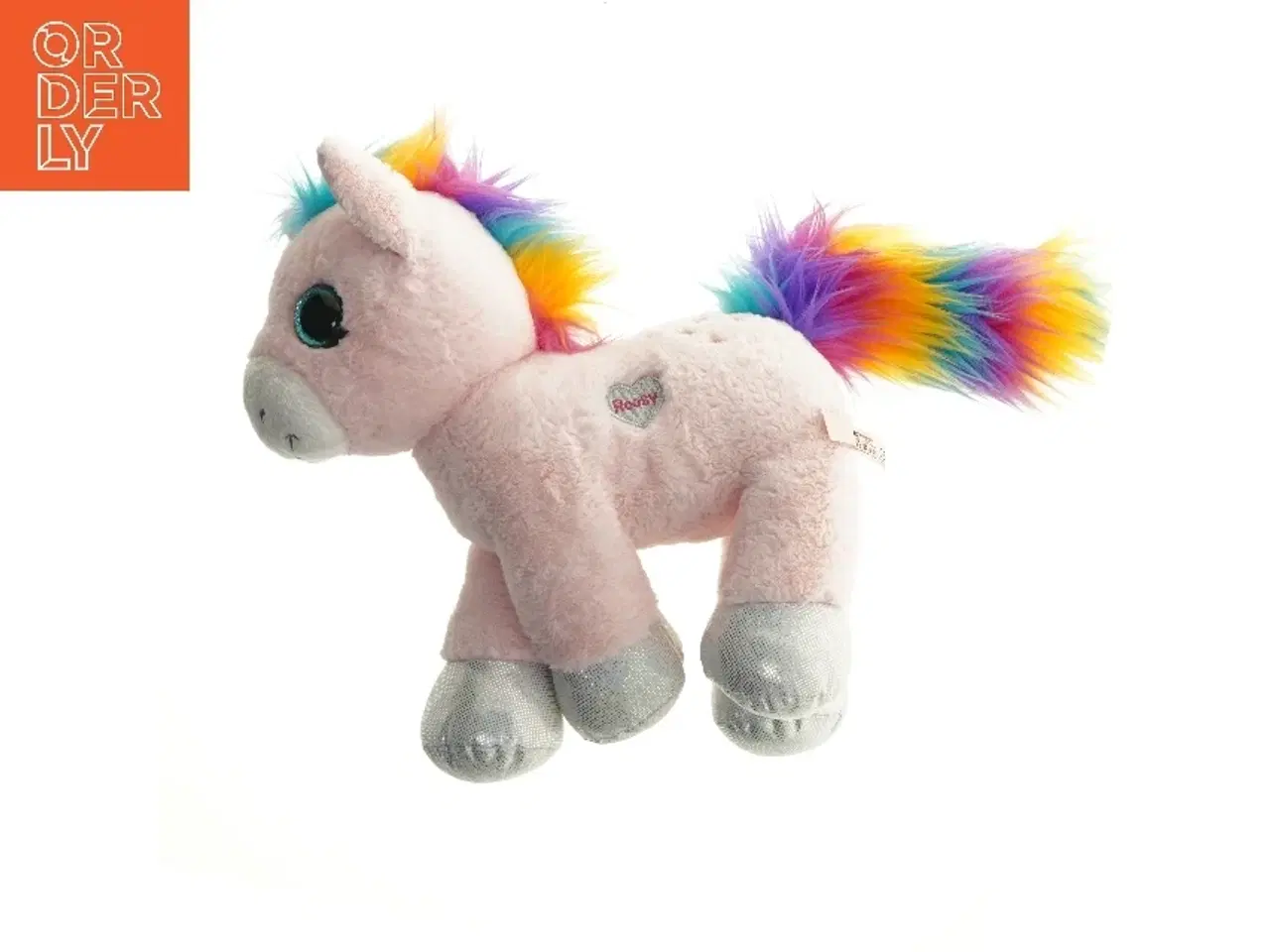 Billede 8 - Enhjørning plysdyr (str. 38 x 38 cm)