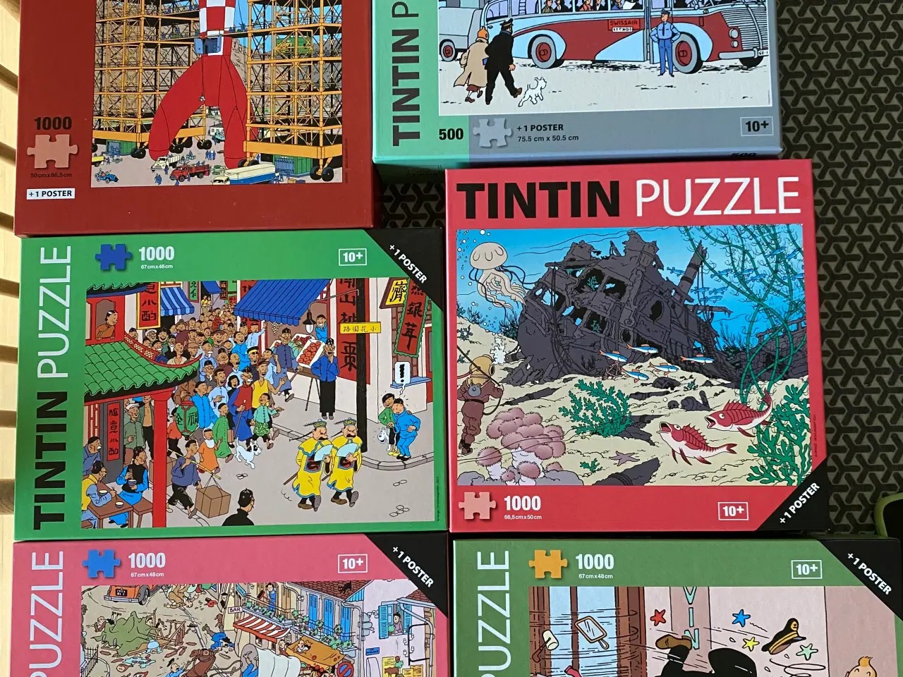 Billede 2 - Tintin puslespil