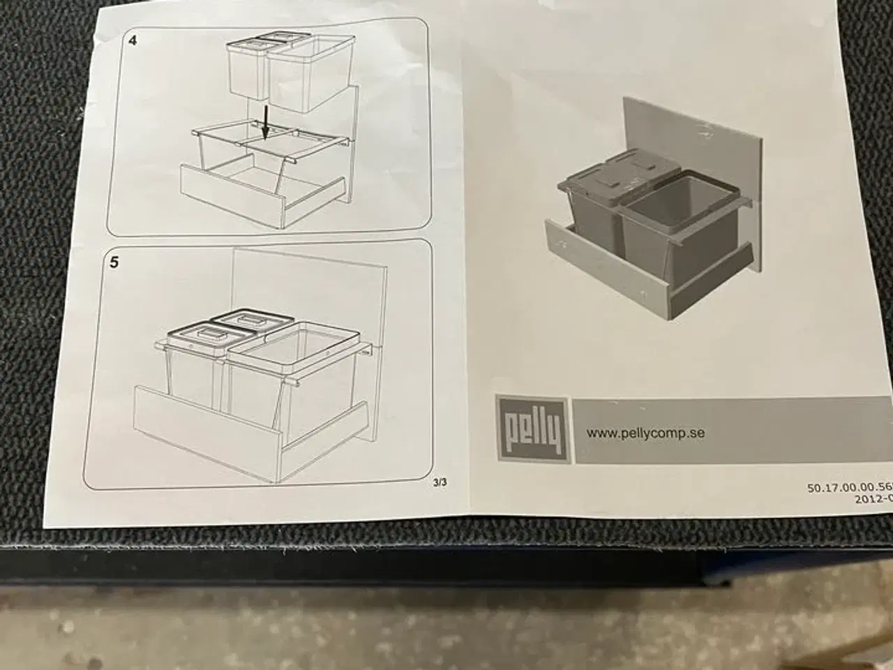 Billede 2 - 1 stk skraldesæt til 80 cm skab