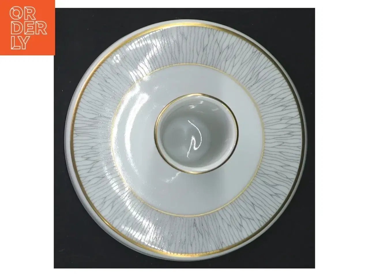 Billede 2 - Koh-I-Noor lysestage fra Knigl. pr. Tettau (str. Ø 10,5 og 3,5 cm)