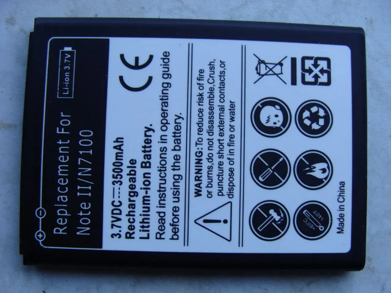 Billede 4 - Batteri til Samsung galaxy Note 2 og s4 mini