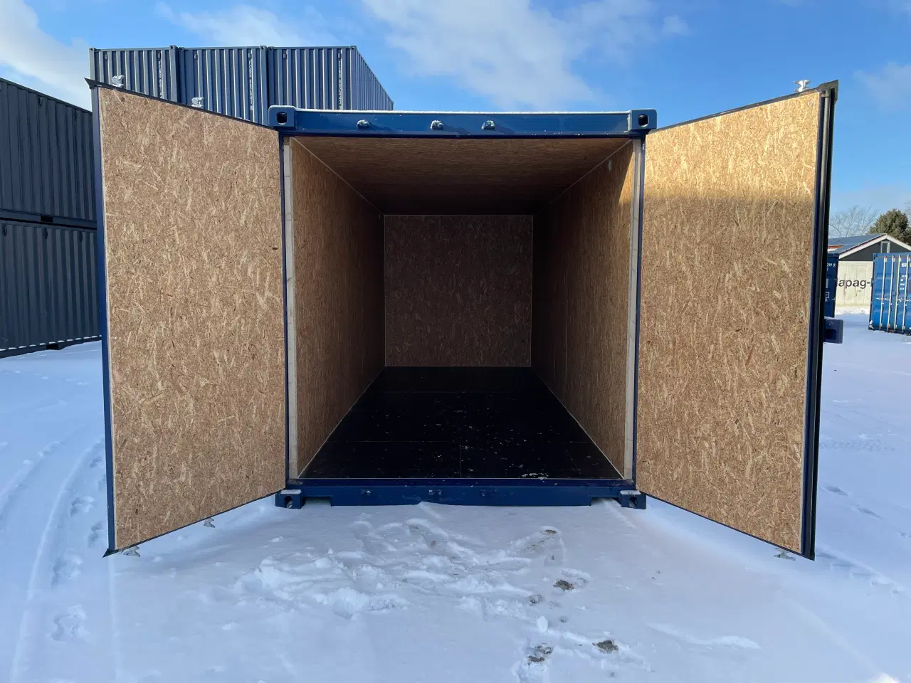 Billede 1 - 20 fods containere med eller uden isolering