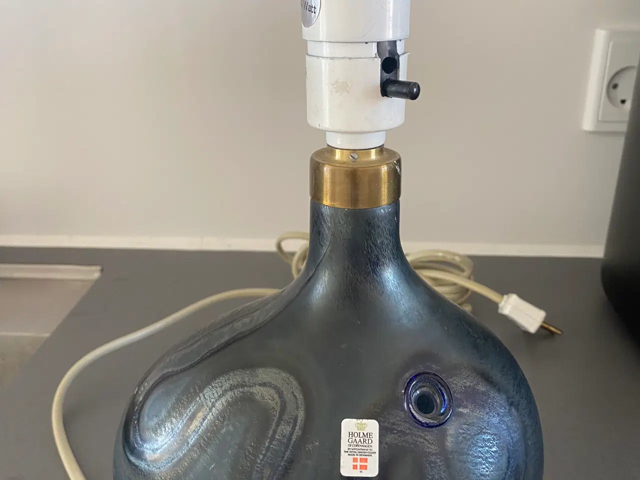 Billede 1 - Holmegaard lampe