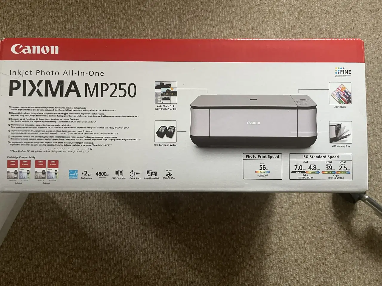 Billede 1 - Printer pixma mp250