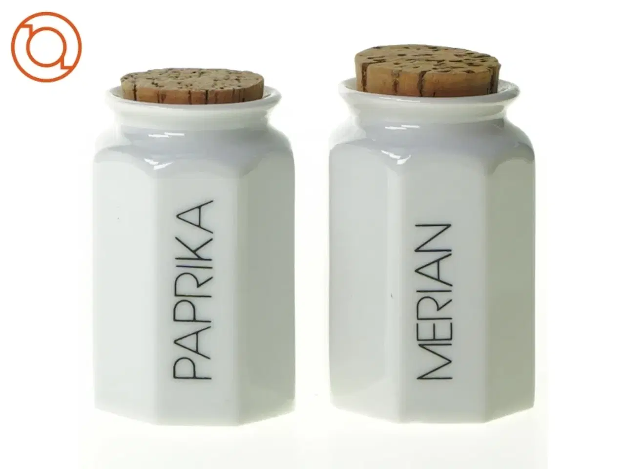 Billede 1 - Krydderi krukker til paprika og Marian (str. 8 x 5 cm)