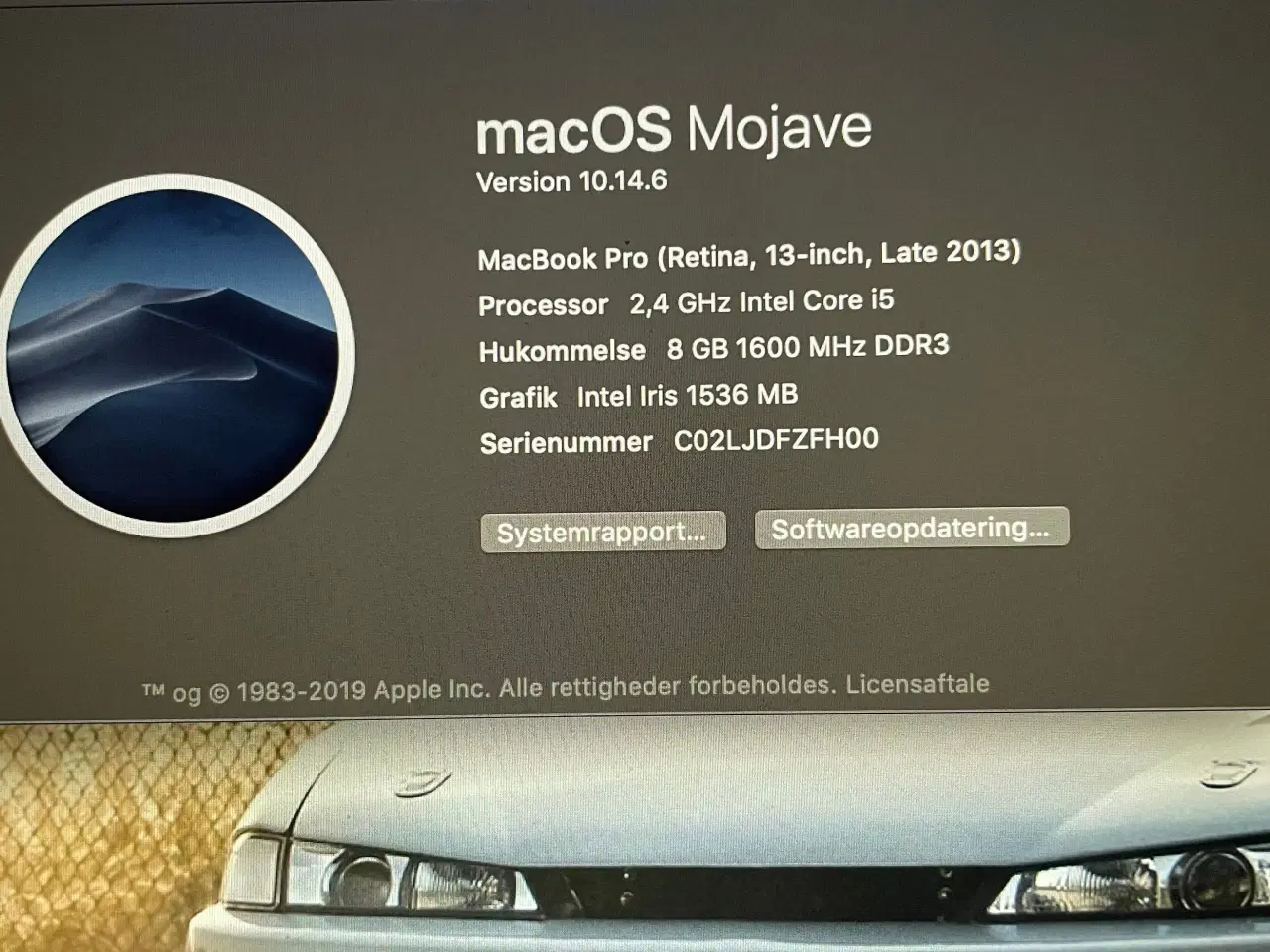 Billede 4 - MacBook pro 13, 256gb ssd