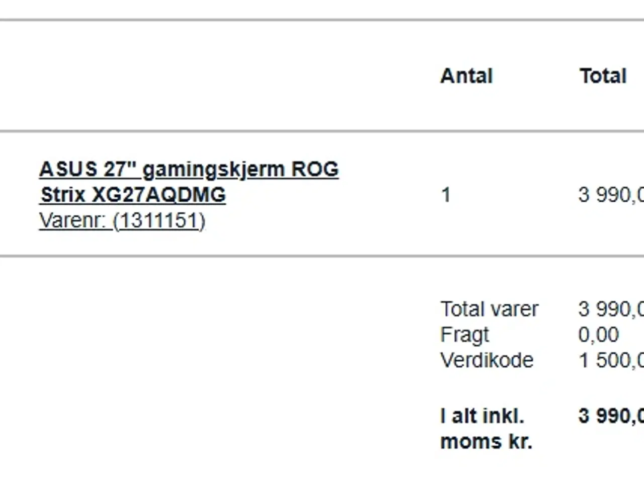 Billede 1 - Komplet high-end gaming setup