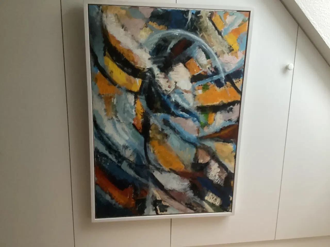 Billede 1 - Stort acryl maleri