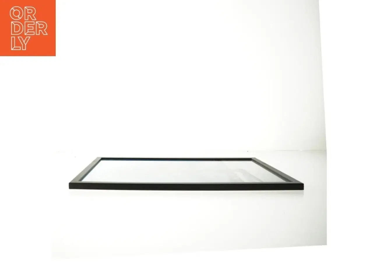 Billede 3 - Sort billedramme med landskabsmotiv (str. 30x42 cm)