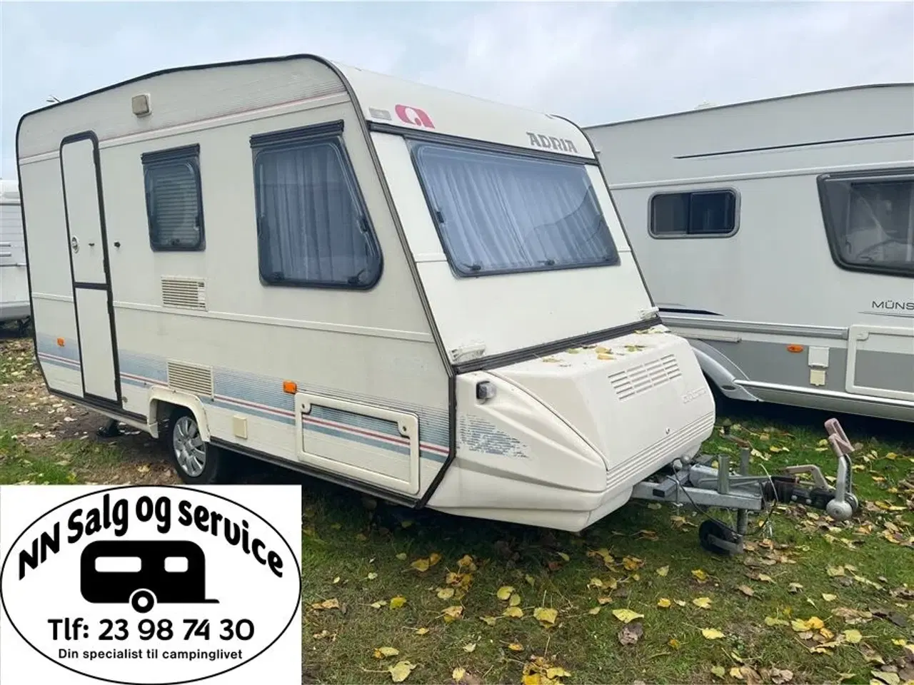 Billede 1 - 1993 - Adria Optima 410 TQ   Super flot og velholdt begynder campingvogn