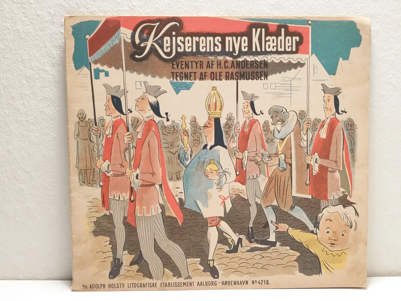 Billede 1 - H.C.Andersen: Kejserens Nye Klæder. A. Holst 1943