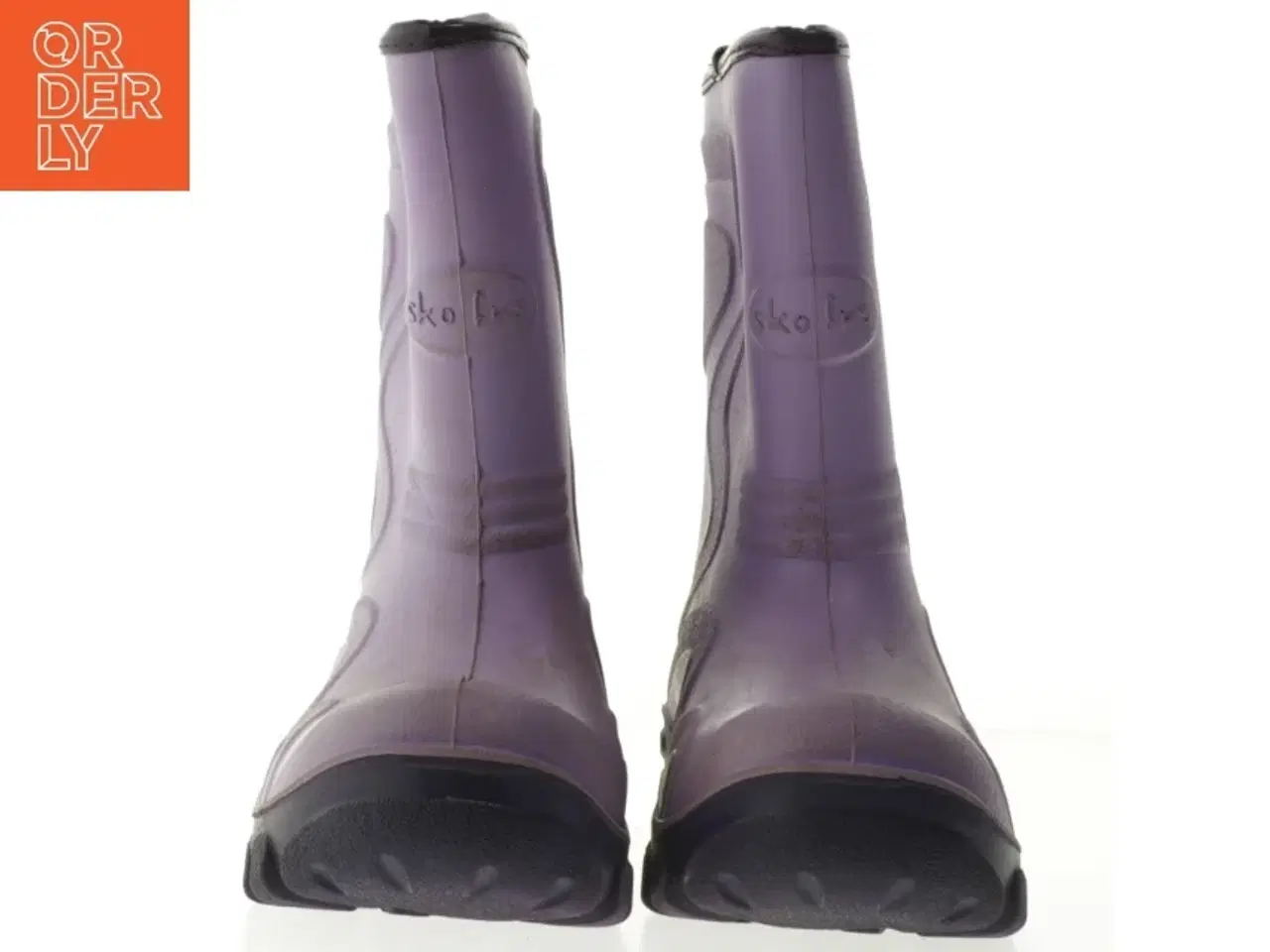 Billede 3 - Gummistøvler i lilla størrelse 35 fra Skofus (str. 35 )