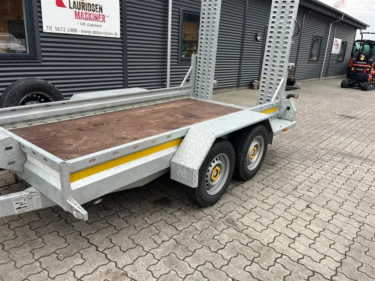 Billede 12 - - - - Wark W352 2700kg maskintrailer SOM NY