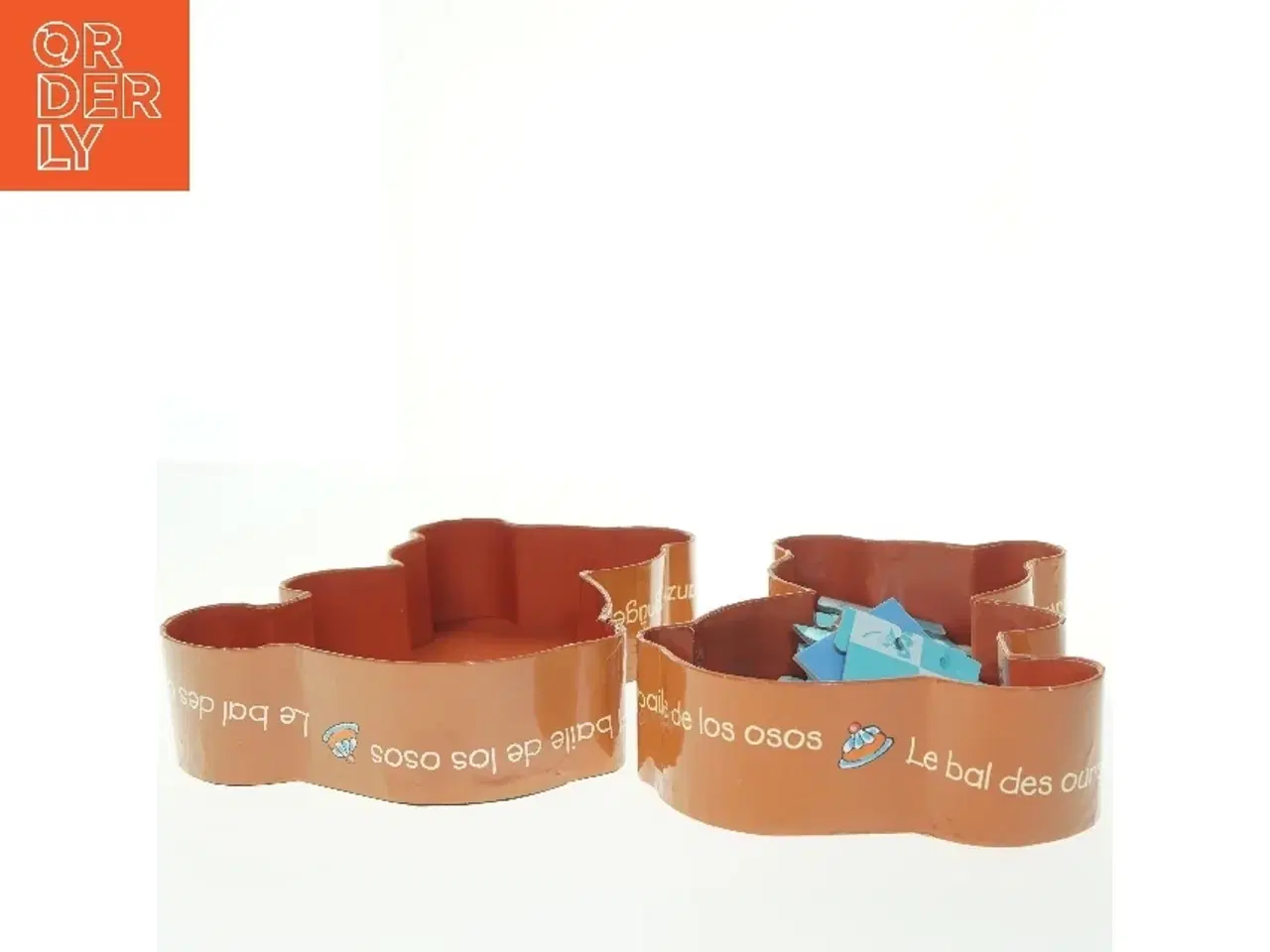 Billede 5 - Bjørnebal puslespil i bjørneformet æske fra Djeco (str. 42 x 30 cm)