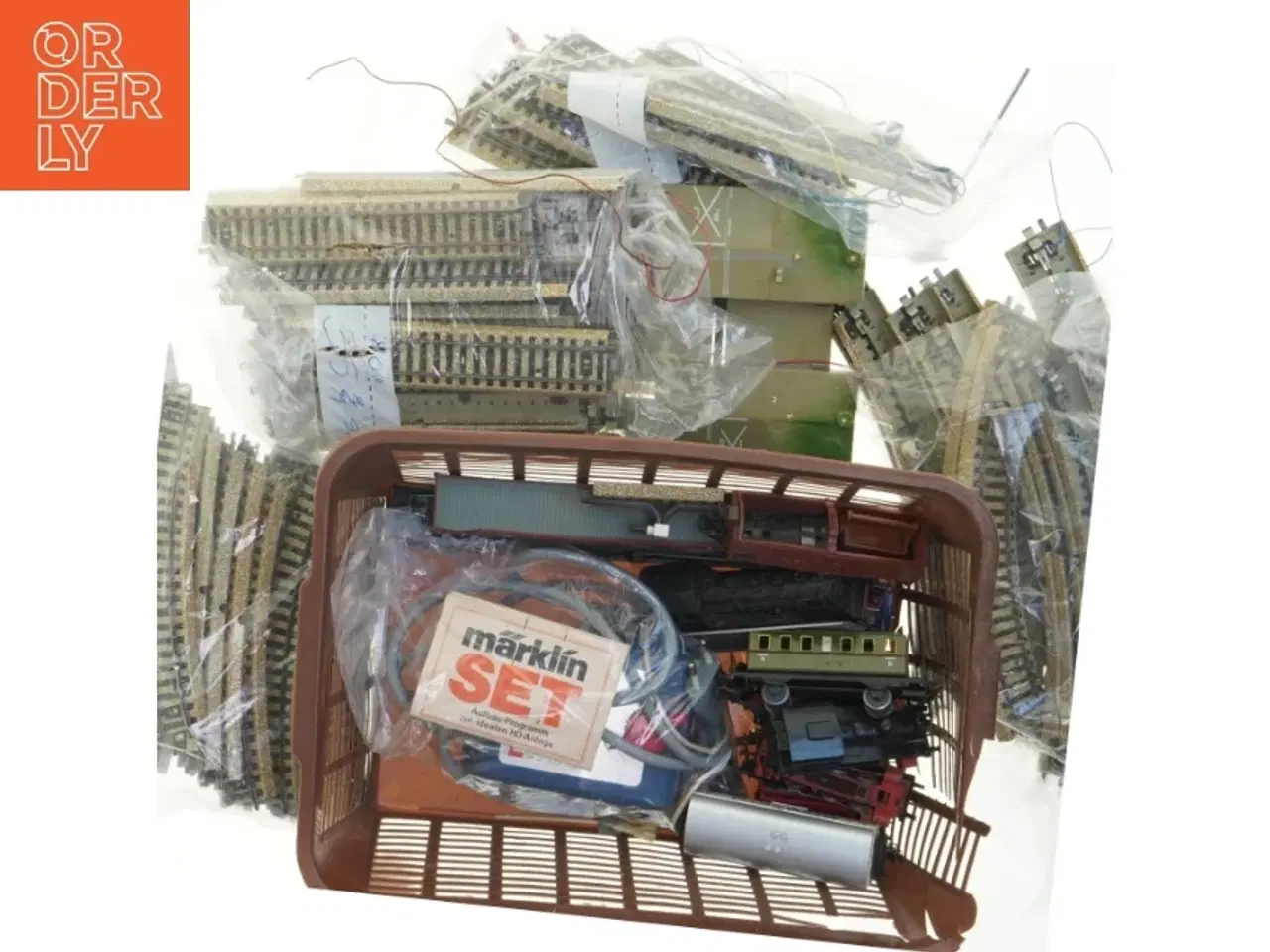 Billede 1 - Modeltog og skinner sæt fra M&#228;rklin fra M&#228;rklin