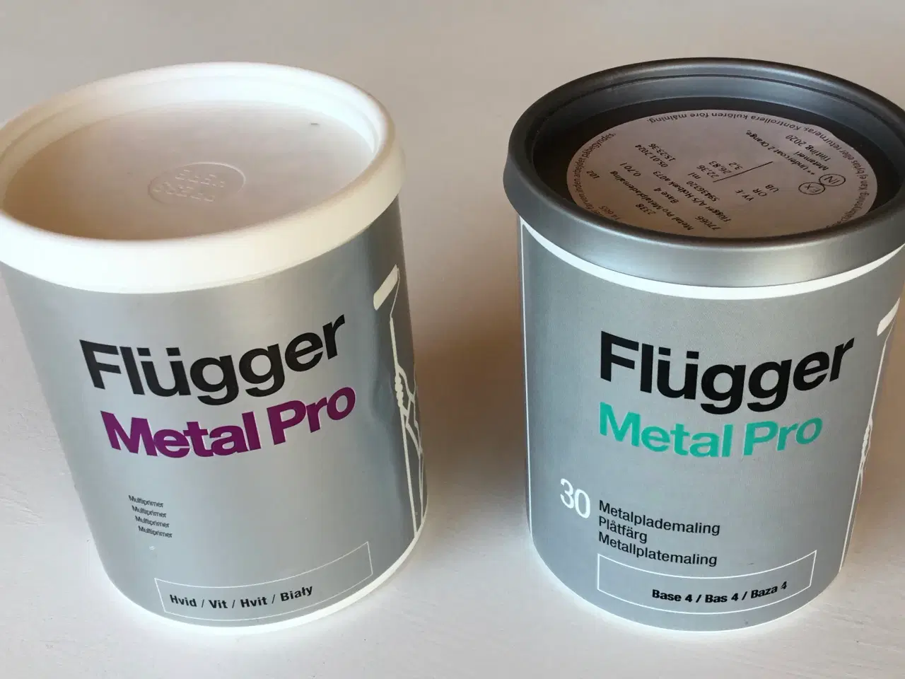 Billede 1 - Metalplademaling og Multiprimer Flügger Metal Pro 