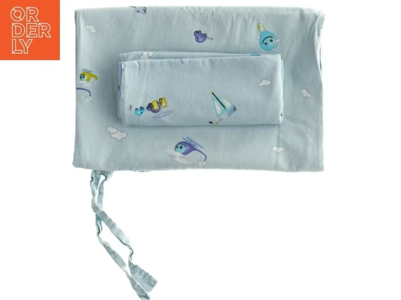 Billede 3 - Baby sengetøj med dyreprint (str. 35 x 42 cm 60 x 85 cm)