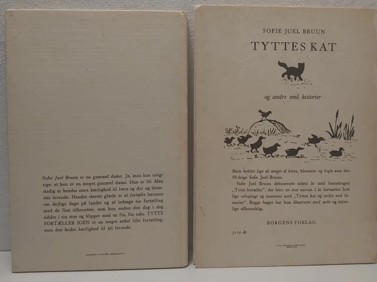 Billede 2 - Sofie Juel Bruun: 2 stk "Tytte" bøger. 1958,61