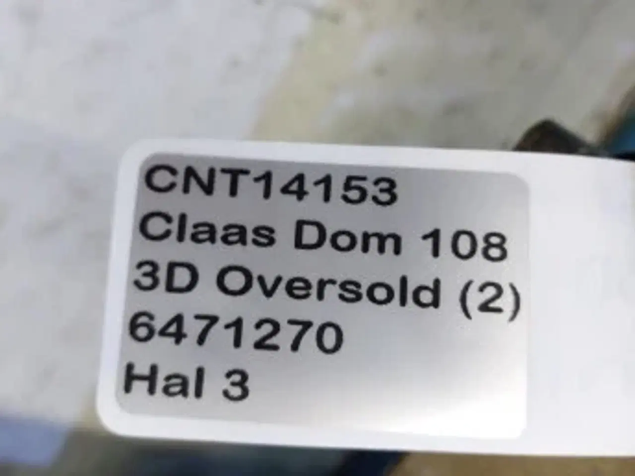 Billede 19 - Claas Dominator 108 3D Oversold 6471270 (2)