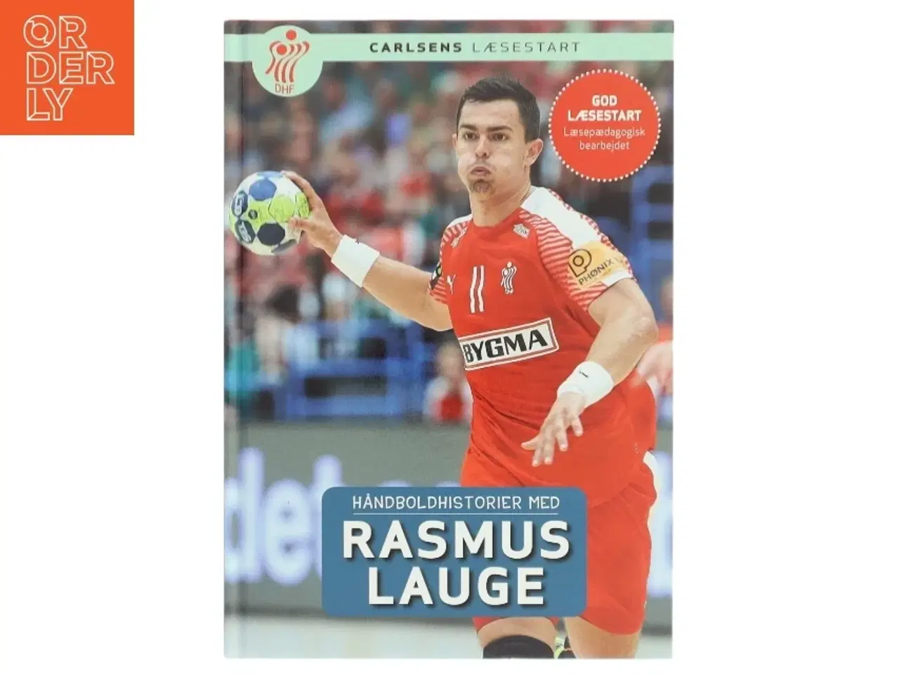 Billede 1 - Håndboldhistorier med Rasmus Lauge af Ole Sønnichsen (Bog)